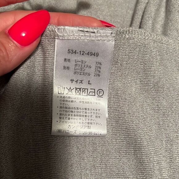 Glacier Women's Gray Solid 3/4 Sleeve Open Front Cardigan Sweater - Picture 7 of 7